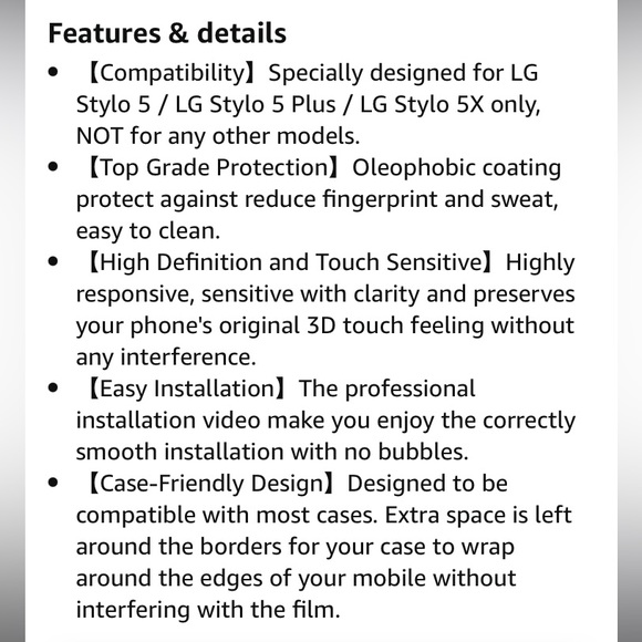 LK Glass Screen Protector | NEW 3 Pack For LG Stylo 5 - Picture 6 of 6